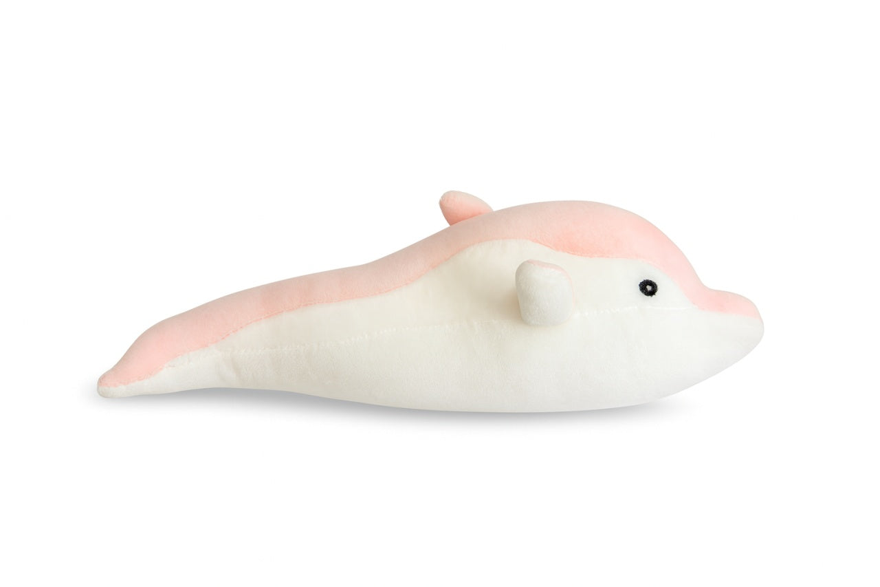 Delfin Plus Roz 27 cm , Jucarie Moale, Pufoasa si Adorabila pentru Copii