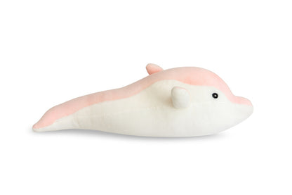 Delfin Plus Roz 27 cm , Jucarie Moale, Pufoasa si Adorabila pentru Copii