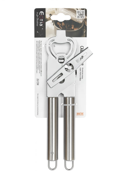 Deschizator Conserva si Sticle 22 cm Inox , Etnia High Quality