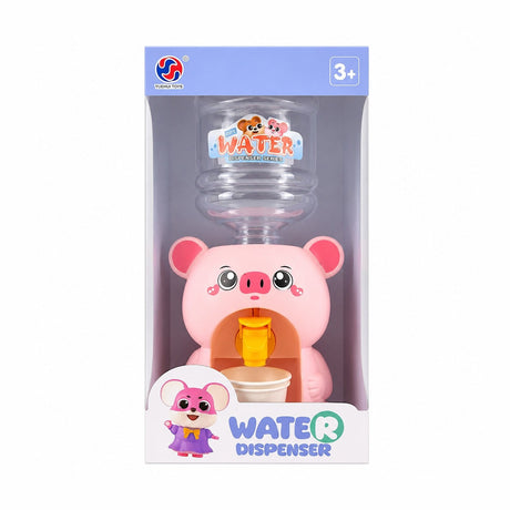 Dispenser apa copii, model cu porcusor , cu pahar inclus, distractiv si educativ 28.5x14 cm