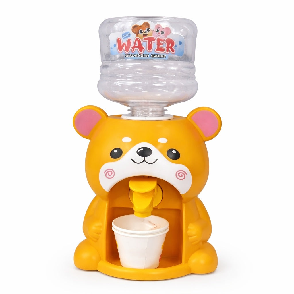 Dispenser apa copii model urs, jucarie interactiva, 28.5 x 14 cm