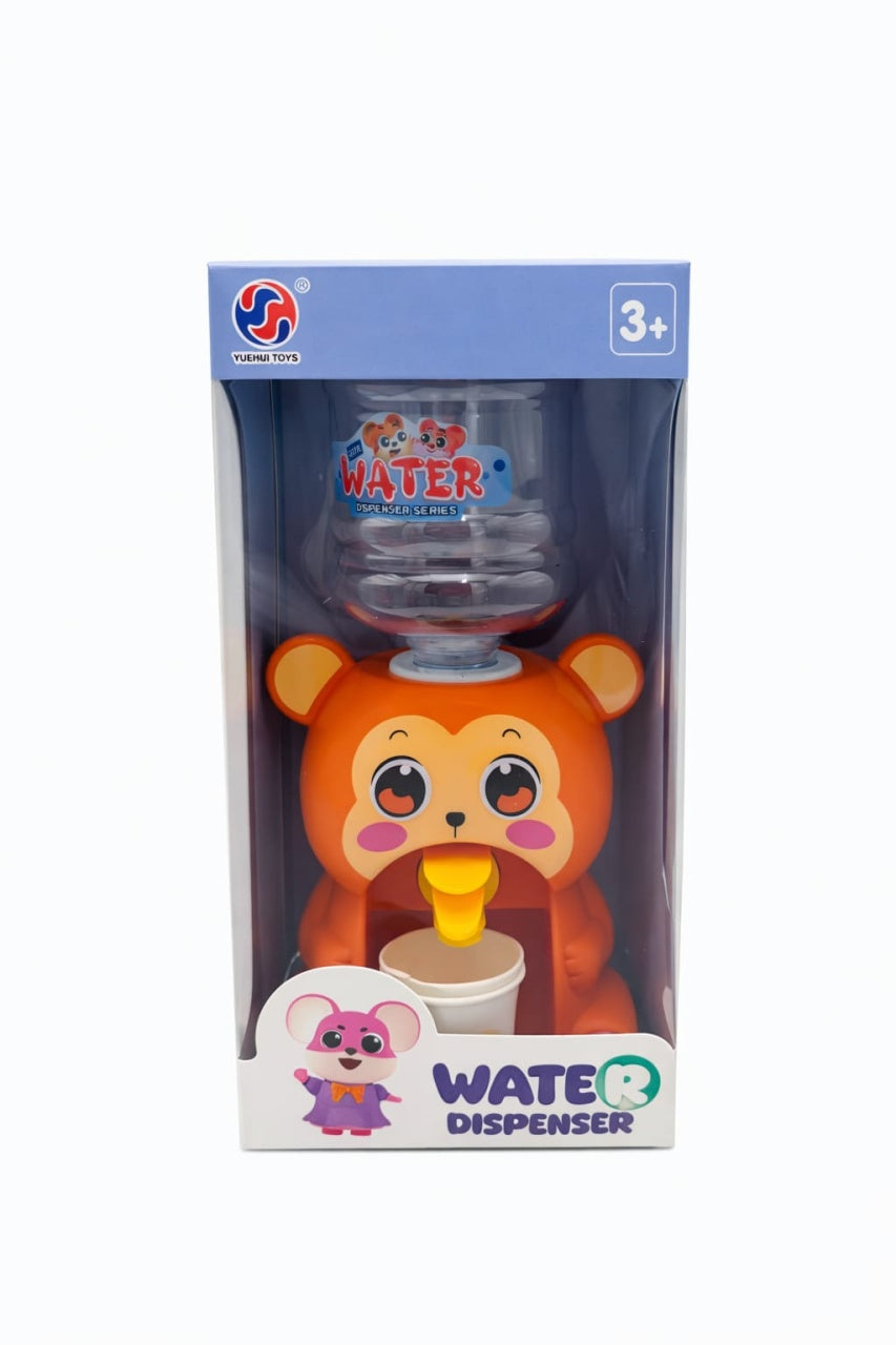 Dispenser apa jucarie copii model maimuta cu pahar, 28.5x14 cm, interactiv