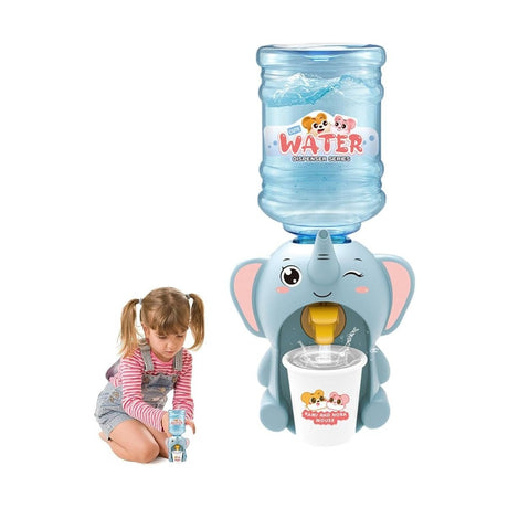 Dispenser Apa pentru Copii , Model Elefant Albastru , 24 CM