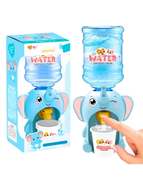 Dispenser Apa pentru Copii , Model Elefant Albastru , 24 CM