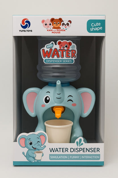 Dispenser Apa pentru Copii , Model Elefant Albastru , 24 CM