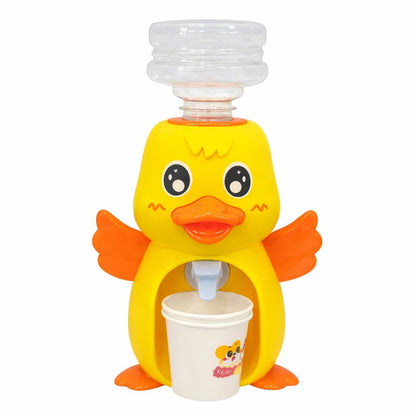 Dispenser de apa pentru copii, model ratusca, 29 cm cu muzica si lumini