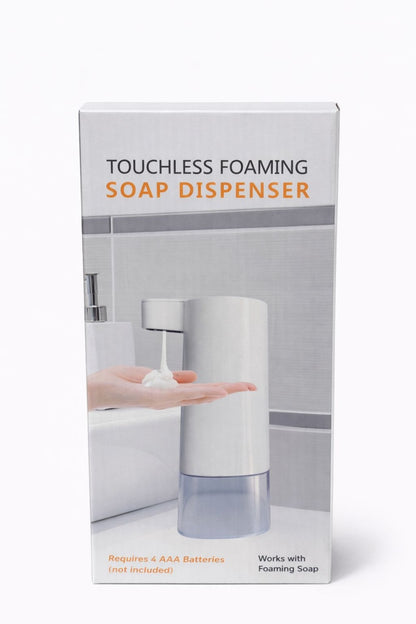 Dozator automat sapun spuma cu senzor touchless pentru baie si bucatarie