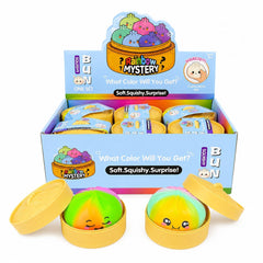 Dumpling Squishy Rainbow Mystery cu Spumă 8,5 cm – Jucărie Antistres Surpriză