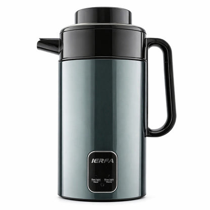 Fierbător electric pentru apă, verde, capacitate 3L, 29 cm, cu oprire automată