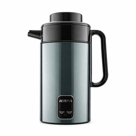 Fierbător electric pentru apă, verde, capacitate 3L, 29 cm, cu oprire automată