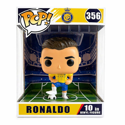 Figurină decorativă fotbalist 30 cm, din plastic, stil modern