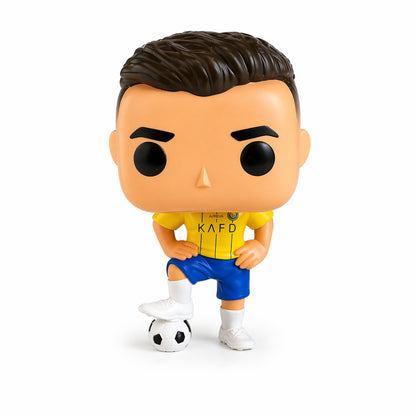 Figurină decorativă fotbalist 30 cm, din plastic, stil modern