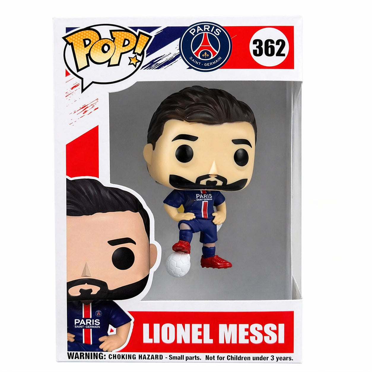 Figurină Fotbalist 16 cm – cu Minge de Fotbal, Jucărie din Plastic