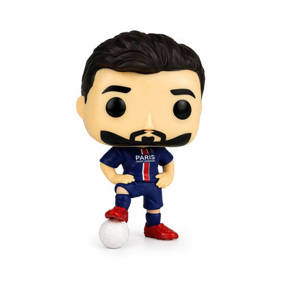 Figurină Fotbalist 16 cm – cu Minge de Fotbal, Jucărie din Plastic