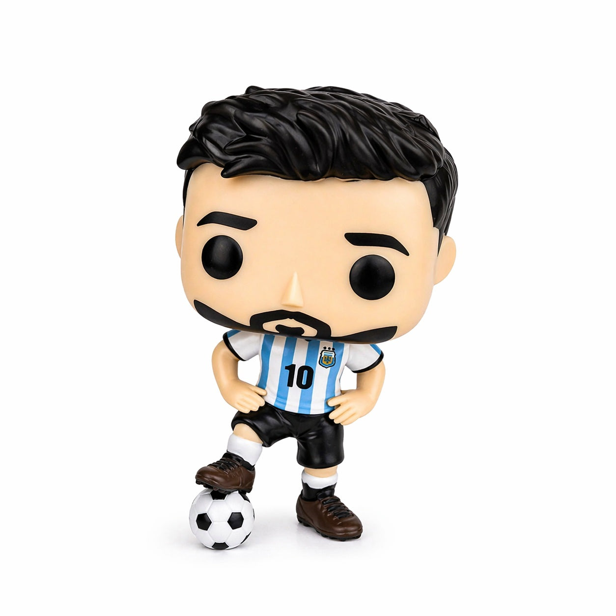 Figurină Fotbalist 16 cm – cu Minge de Fotbal, Model Colecție