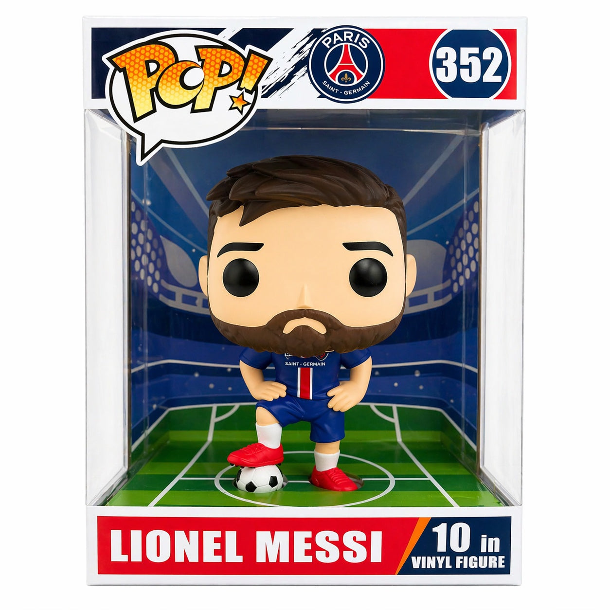 Figurină fotbalist 30 cm din plastic, model decorativ pentru colecție și cadou