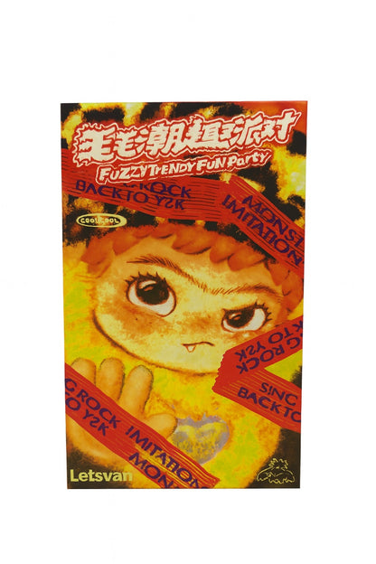 Figurina Fuzzy Monster , Colectie Cute Trendy, Blind Box Surpriza