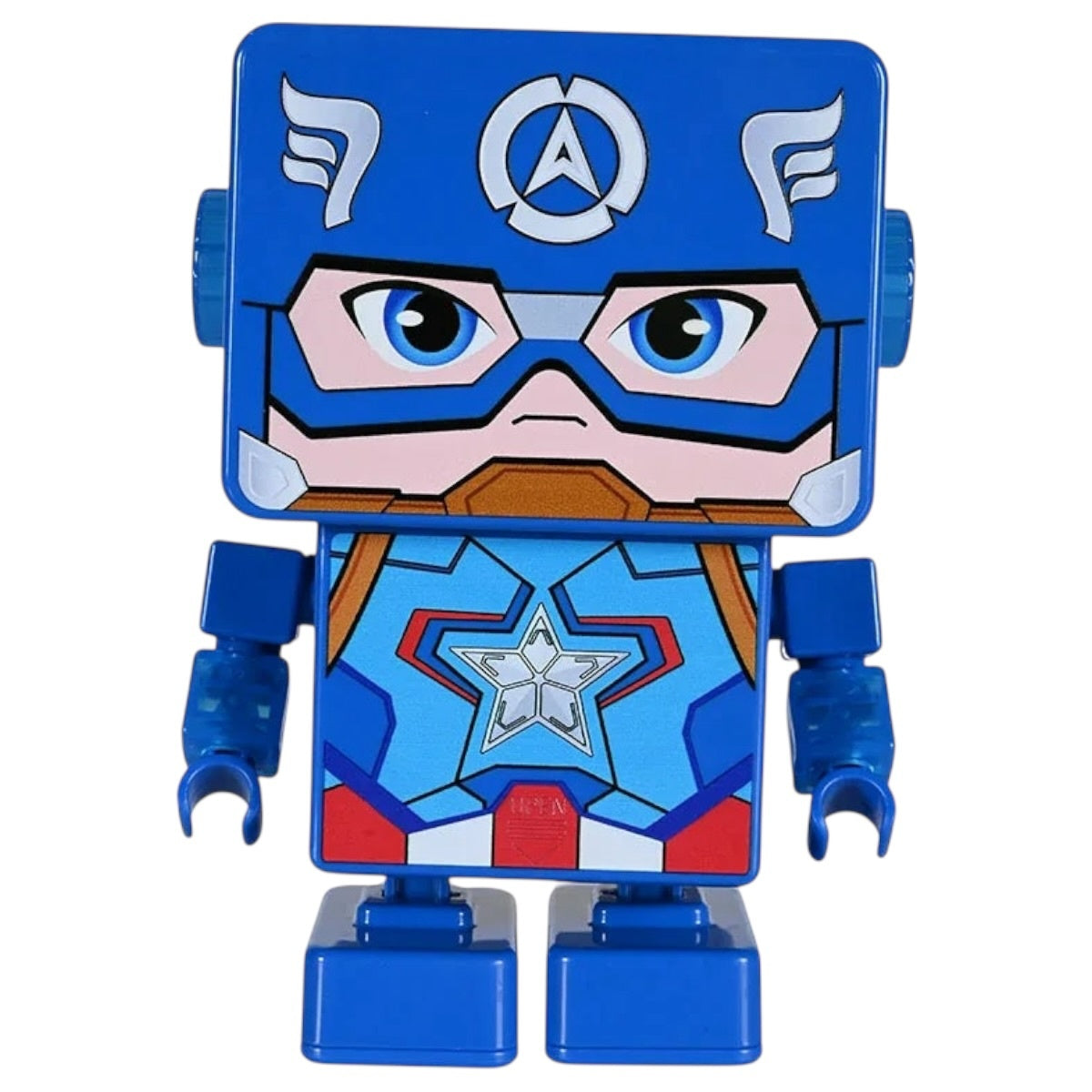 Figurină interactivă Robot erou dansator cu lumini și sunete, 16 cm, plastic