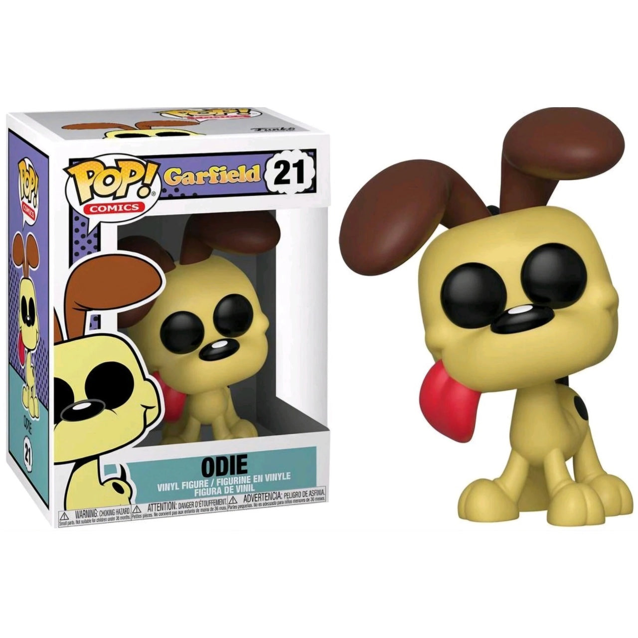 Figurina Odie Vinyl 21 , Colectie Garfield, Cadou Amuzant pentru Fani