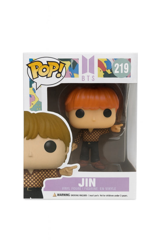 Figurina POP Style 219, Personaj cu Par Portocaliu si Tinuta Retro, Vinil, Colectie si Decor