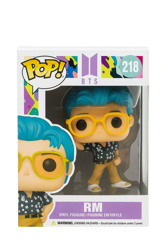 Figurina Style 218, Personaj cu Par Albastru si Ochelari Galbeni, Vinil, Colectie si Decor