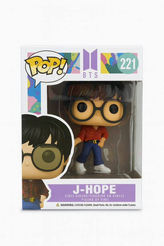 Figurina Style 221, Personaj cu Ochelari Rotunzi si Geaca Rosie, Vinil, Colectie si Decor
