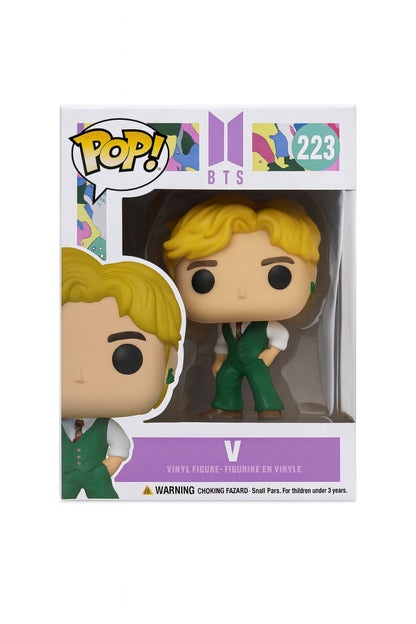 Figurina Style 223, Personaj Blond cu Costum Verde, Vinil, Colectie si Decor