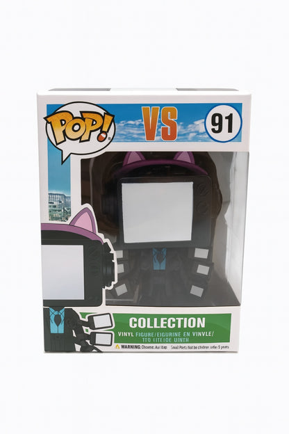 Figurina Style VS 91, Model Consola cu Casti Cat Ears, Vinil, Colectie si Decor Gamer