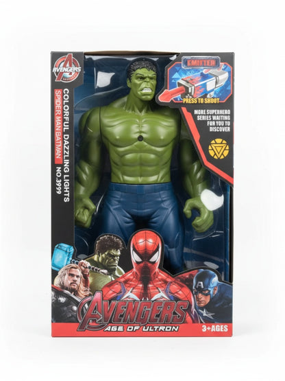 Figurina supererou verde gigant cu efect luminos si sunet, copii 3+