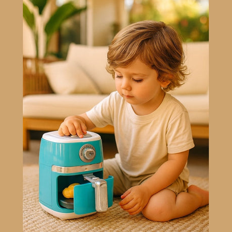 FRITEUZA AIR FRYER JUCARIE CU ACCESORII MY HOME, 23x20x17cm