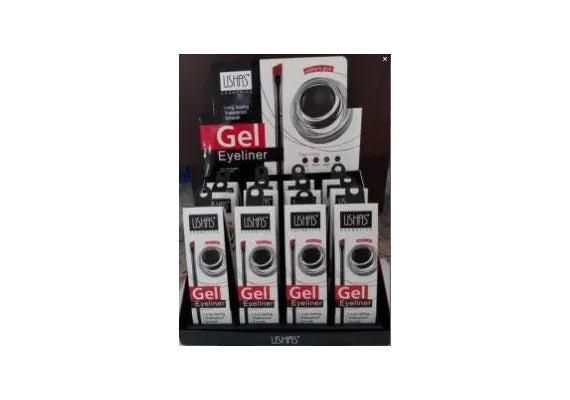 Gel Eyeliner USHAS Long-Lasting Waterproof , Rezistenta Maxima si Aplicatie Usoara, black