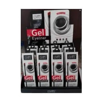 Gel Eyeliner USHAS Long-Lasting Waterproof , Rezistenta Maxima si Aplicatie Usoara, black