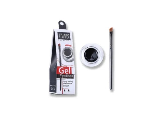 Gel Eyeliner USHAS Long-Lasting Waterproof , Rezistenta Maxima si Aplicatie Usoara, brown