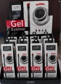 Gel Eyeliner USHAS Long-Lasting Waterproof , Rezistenta Maxima si Aplicatie Usoara, black