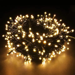 Instalatie tip sir cu 400 LED-uri, 50 metri, galben alb, V8 360,