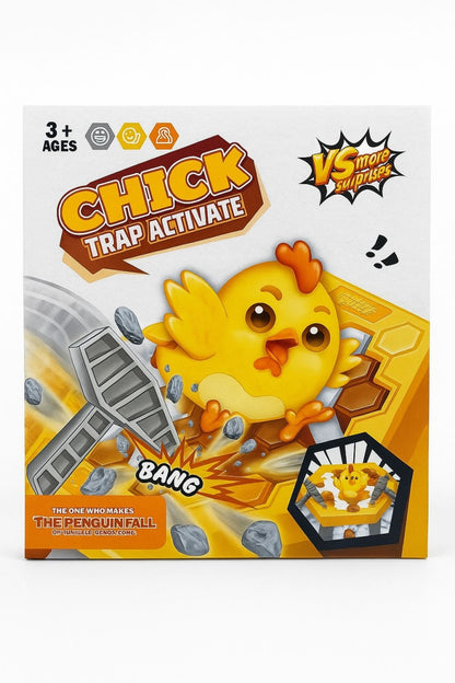 Joc Interactiv cu Puisor , Chick Trap Activate , Joc de Indemanare pentru Copii, 22x20cm