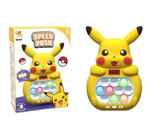 Joc interactiv pop it cu lumini si sunete, consola copii tip personaj electric