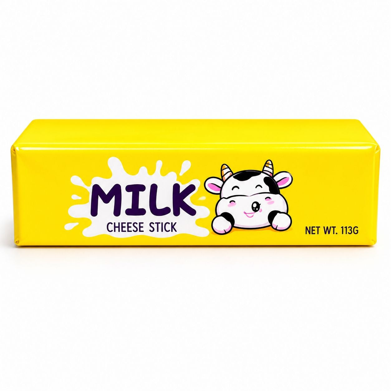 Jucarie antistres Butter Squishy 13cm, model Cheese Stick, slow rising