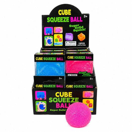 Jucărie Antistres Minge Squishy 5,5cm – Fidget Toy Moale și Elastic, pentru Relaxare