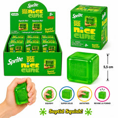 Jucărie Antistres NeeDoh Nice Cube Verde – Cub Squishy
