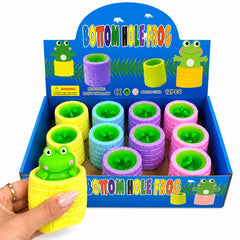 Jucărie Antistres Squishy Broscuță Pop-Up – Fidget Senzorial Amuzant pentru Copii