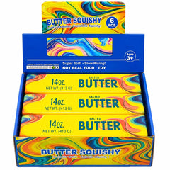 Jucărie Antistres Squishy Butter Marble Slow Rising, 24 x 5 cm, Super Moale și Elastică
