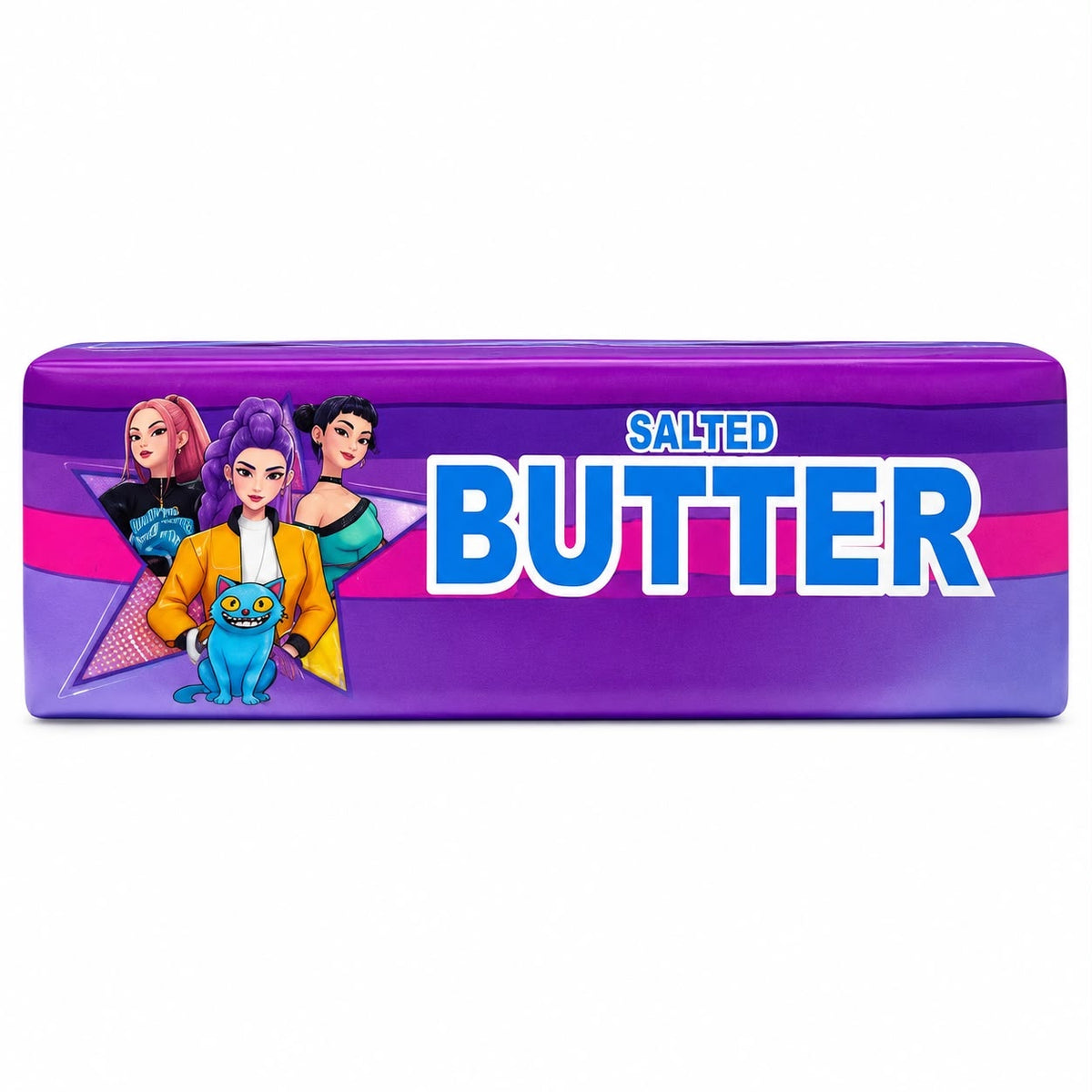 Jucărie Antistres Squishy Butter Mov, Model Aleatoriu, 13 cm, Super Moale și Elastică