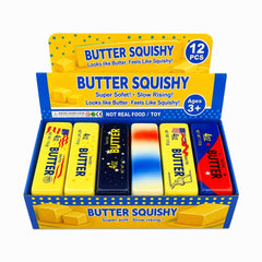 Jucărie Antistres Squishy Butter Multicolor 13 cm – Squishy Super Moale, Model Aleatoriu