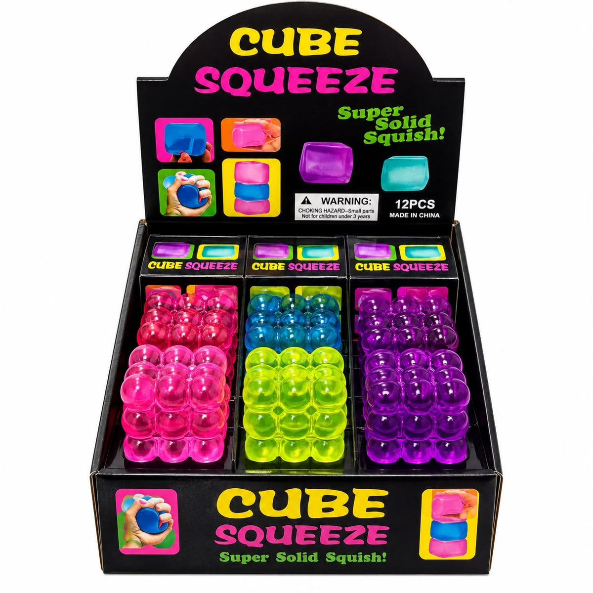 Jucărie Antistres Squishy Cub Bubble, Moale și Elastică, Slow Rising, Model Aleatoriu