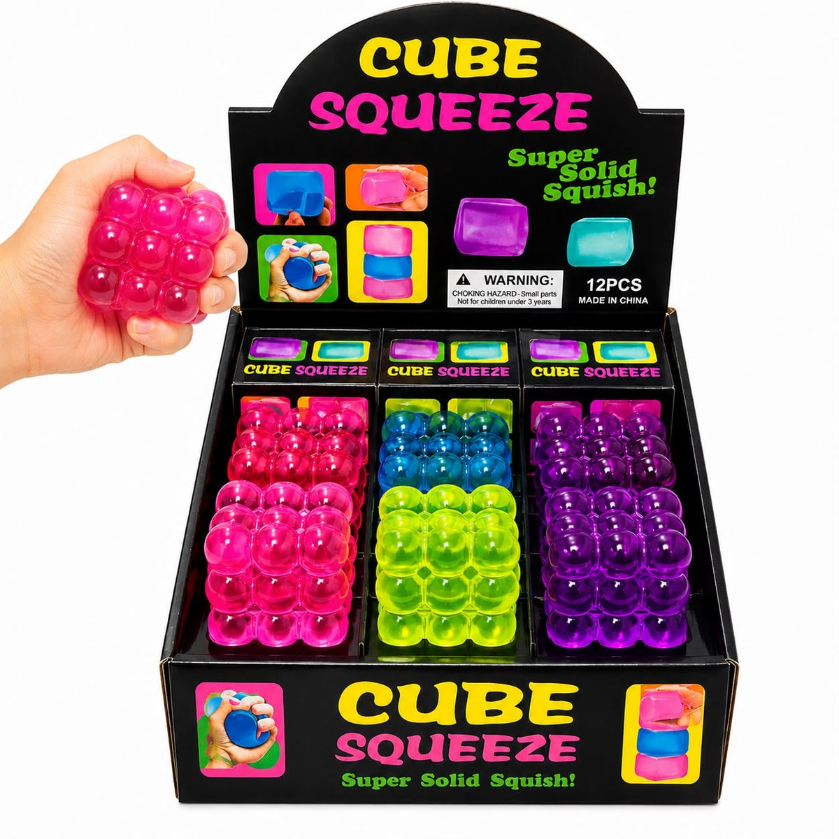 Jucărie Antistres Squishy Cub Bubble, Moale și Elastică, Slow Rising, Model Aleatoriu