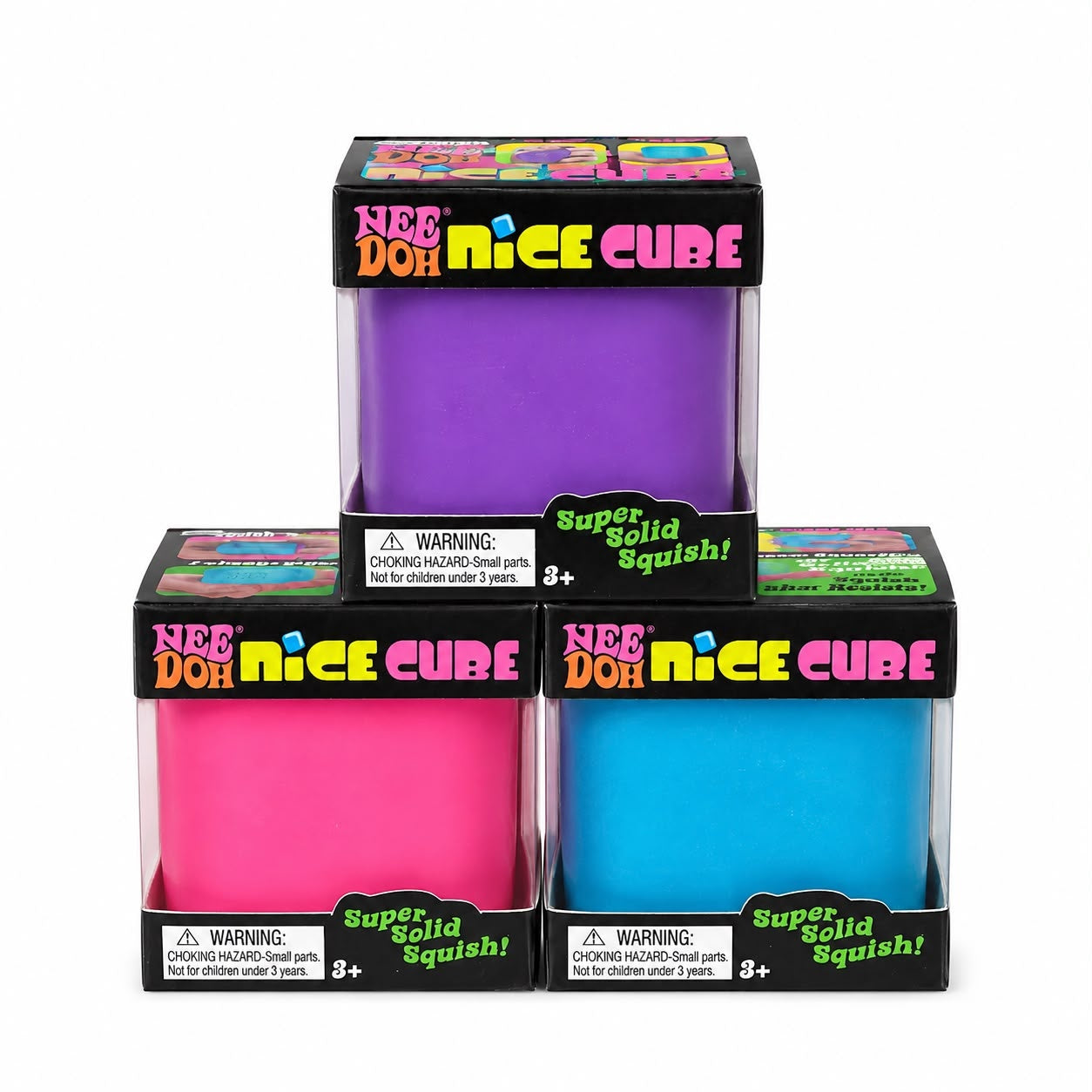 Jucărie Antistres Squishy Cub Nice Cube, Model Aleatoriu, Moale și Elastică