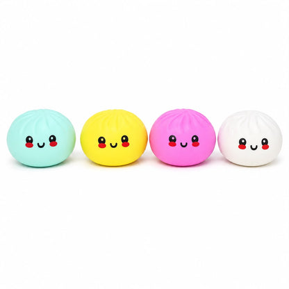 Jucărie Antistres Squishy Dumpling 8.5 cm cu Spumă în Interior – Extra Moale