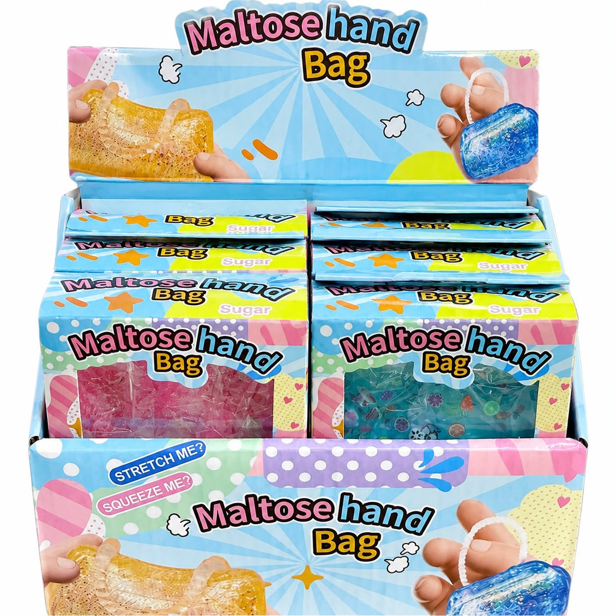 Jucărie Antistres Squishy Gentuță – Moale, Elastică, Reutilizabilă, Model Aleatoriu