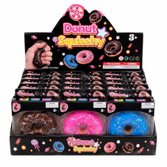 Jucărie Antistres Squishy Gogoașă (Donut), Moale și Elastică, Model Aleatoriu